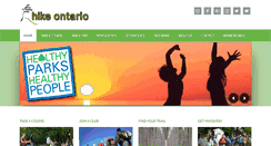 Desktop Screenshot of hikeontario.com